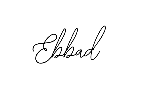 Create a beautiful signature design for name Ebbad. With this signature (Bearetta-2O07w) fonts, you can make a handwritten signature for free. Ebbad signature style 12 images and pictures png