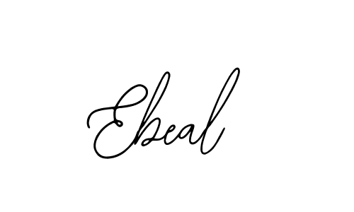 Also we have Ebeal name is the best signature style. Create professional handwritten signature collection using Bearetta-2O07w autograph style. Ebeal signature style 12 images and pictures png