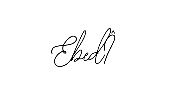 Make a beautiful signature design for name EbedÎ. With this signature (Bearetta-2O07w) style, you can create a handwritten signature for free. EbedÎ signature style 12 images and pictures png