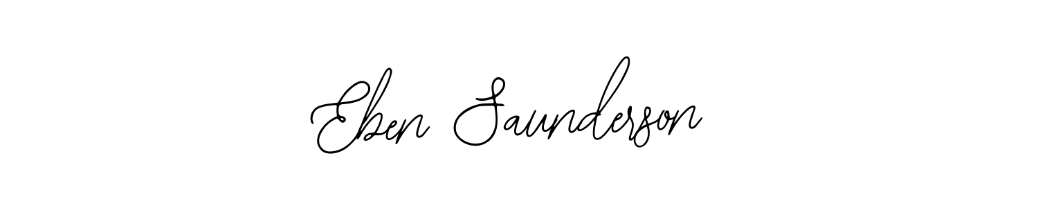 How to Draw Eben Saunderson signature style? Bearetta-2O07w is a latest design signature styles for name Eben Saunderson. Eben Saunderson signature style 12 images and pictures png