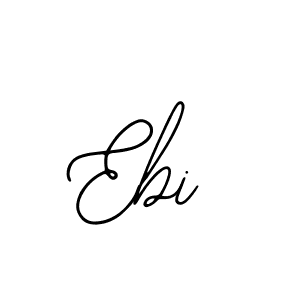 Make a beautiful signature design for name Ebi. With this signature (Bearetta-2O07w) style, you can create a handwritten signature for free. Ebi signature style 12 images and pictures png