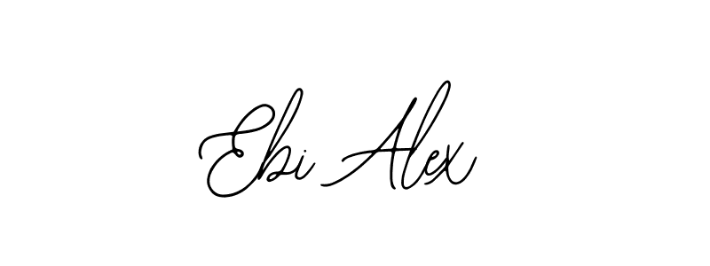 Create a beautiful signature design for name Ebi Alex. With this signature (Bearetta-2O07w) fonts, you can make a handwritten signature for free. Ebi Alex signature style 12 images and pictures png