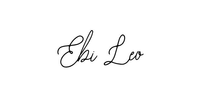 Also You can easily find your signature by using the search form. We will create Ebi Leo name handwritten signature images for you free of cost using Bearetta-2O07w sign style. Ebi Leo signature style 12 images and pictures png