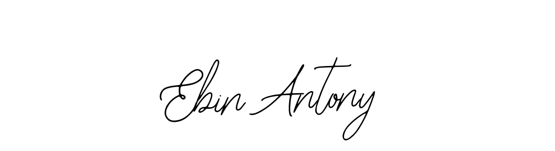 Bearetta-2O07w is a professional signature style that is perfect for those who want to add a touch of class to their signature. It is also a great choice for those who want to make their signature more unique. Get Ebin Antony name to fancy signature for free. Ebin Antony signature style 12 images and pictures png