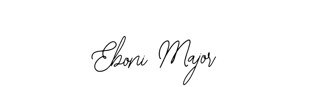 Make a beautiful signature design for name Eboni Major. With this signature (Bearetta-2O07w) style, you can create a handwritten signature for free. Eboni Major signature style 12 images and pictures png
