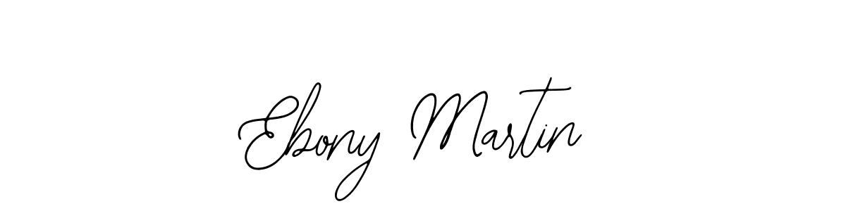 How to make Ebony Martin name signature. Use Bearetta-2O07w style for creating short signs online. This is the latest handwritten sign. Ebony Martin signature style 12 images and pictures png