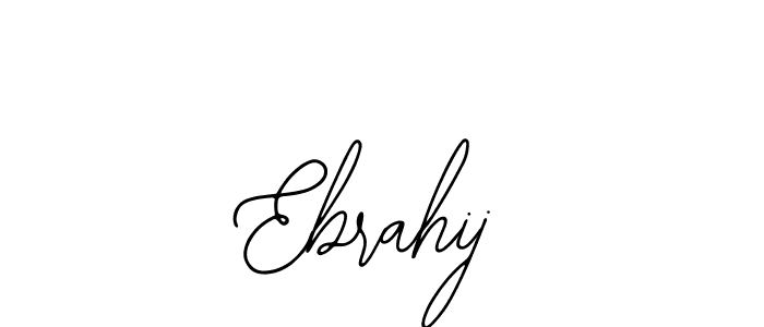 Create a beautiful signature design for name Ebrahij. With this signature (Bearetta-2O07w) fonts, you can make a handwritten signature for free. Ebrahij signature style 12 images and pictures png