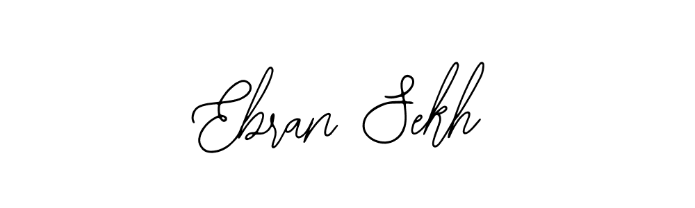 Design your own signature with our free online signature maker. With this signature software, you can create a handwritten (Bearetta-2O07w) signature for name Ebran Sekh. Ebran Sekh signature style 12 images and pictures png