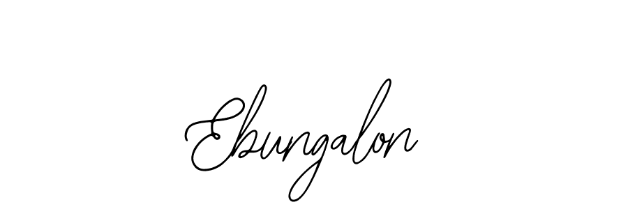 Make a short Ebungalon signature style. Manage your documents anywhere anytime using Bearetta-2O07w. Create and add eSignatures, submit forms, share and send files easily. Ebungalon signature style 12 images and pictures png