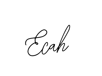 Similarly Bearetta-2O07w is the best handwritten signature design. Signature creator online .You can use it as an online autograph creator for name Ecah. Ecah signature style 12 images and pictures png