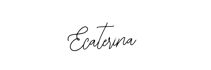 Use a signature maker to create a handwritten signature online. With this signature software, you can design (Bearetta-2O07w) your own signature for name Ecaterina. Ecaterina signature style 12 images and pictures png