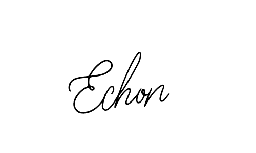 How to make Echon signature? Bearetta-2O07w is a professional autograph style. Create handwritten signature for Echon name. Echon signature style 12 images and pictures png