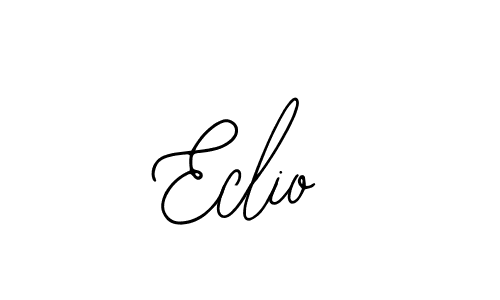 How to make Eclio name signature. Use Bearetta-2O07w style for creating short signs online. This is the latest handwritten sign. Eclio signature style 12 images and pictures png