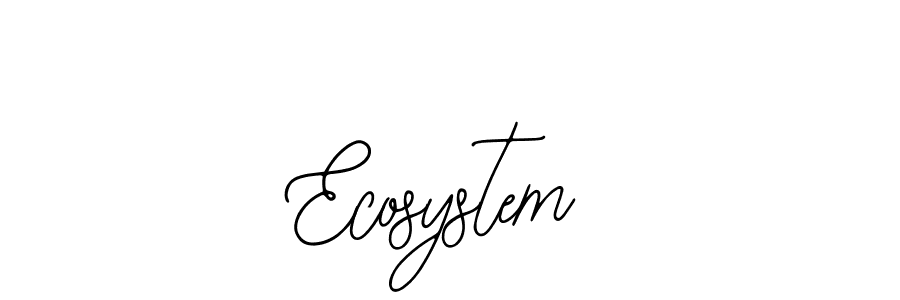 See photos of Ecosystem official signature by Spectra . Check more albums & portfolios. Read reviews & check more about Bearetta-2O07w font. Ecosystem signature style 12 images and pictures png