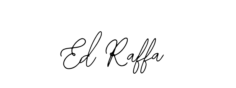 Design your own signature with our free online signature maker. With this signature software, you can create a handwritten (Bearetta-2O07w) signature for name Ed Raffa. Ed Raffa signature style 12 images and pictures png