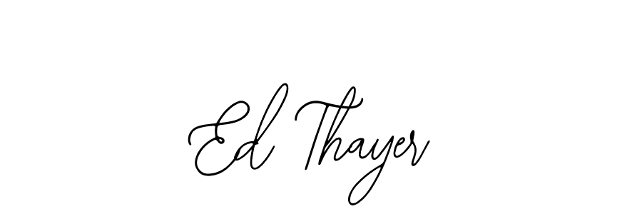 How to Draw Ed Thayer signature style? Bearetta-2O07w is a latest design signature styles for name Ed Thayer. Ed Thayer signature style 12 images and pictures png