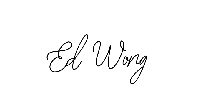 How to Draw Ed Wong signature style? Bearetta-2O07w is a latest design signature styles for name Ed Wong. Ed Wong signature style 12 images and pictures png