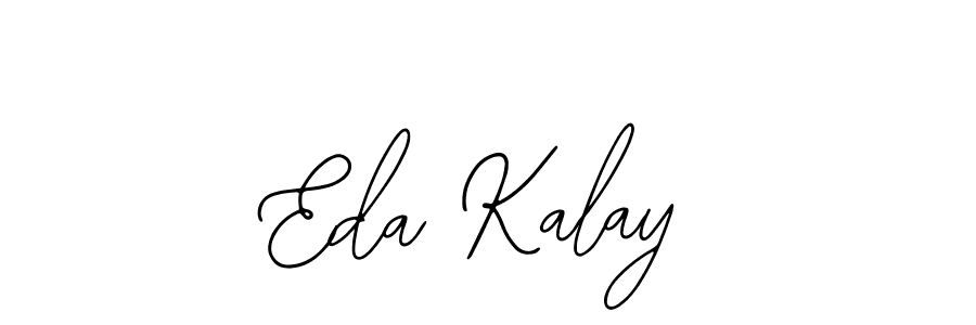 How to make Eda Kalay name signature. Use Bearetta-2O07w style for creating short signs online. This is the latest handwritten sign. Eda Kalay signature style 12 images and pictures png