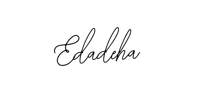 You can use this online signature creator to create a handwritten signature for the name Edadeha. This is the best online autograph maker. Edadeha signature style 12 images and pictures png