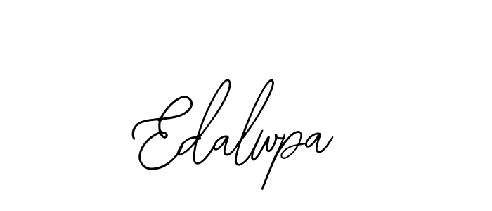 Create a beautiful signature design for name Edalwpa. With this signature (Bearetta-2O07w) fonts, you can make a handwritten signature for free. Edalwpa signature style 12 images and pictures png