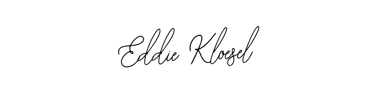 You can use this online signature creator to create a handwritten signature for the name Eddie Kloesel. This is the best online autograph maker. Eddie Kloesel signature style 12 images and pictures png