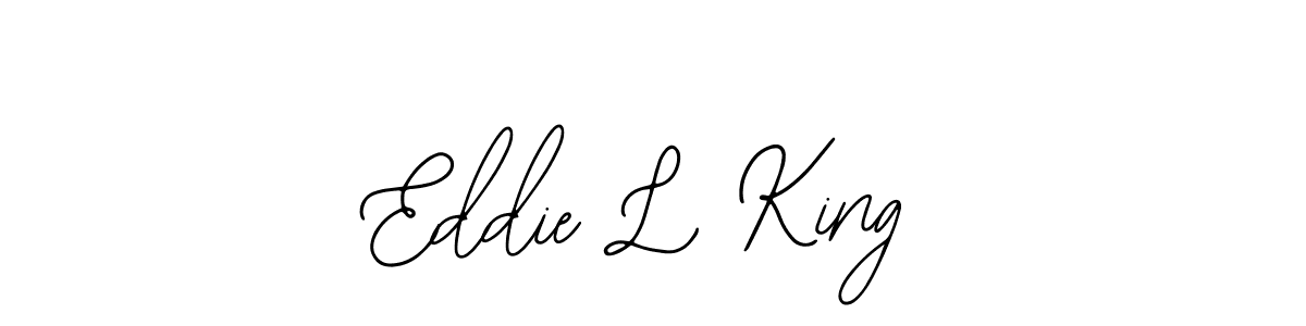 Make a beautiful signature design for name Eddie L King. With this signature (Bearetta-2O07w) style, you can create a handwritten signature for free. Eddie L King signature style 12 images and pictures png