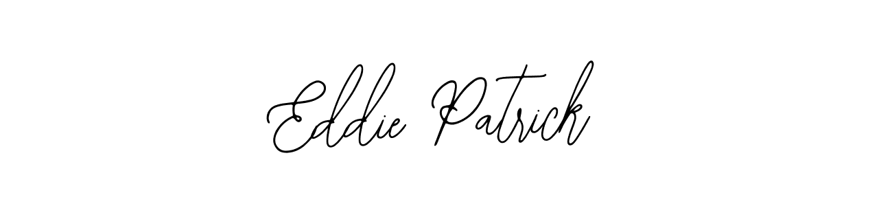 How to make Eddie Patrick name signature. Use Bearetta-2O07w style for creating short signs online. This is the latest handwritten sign. Eddie Patrick signature style 12 images and pictures png