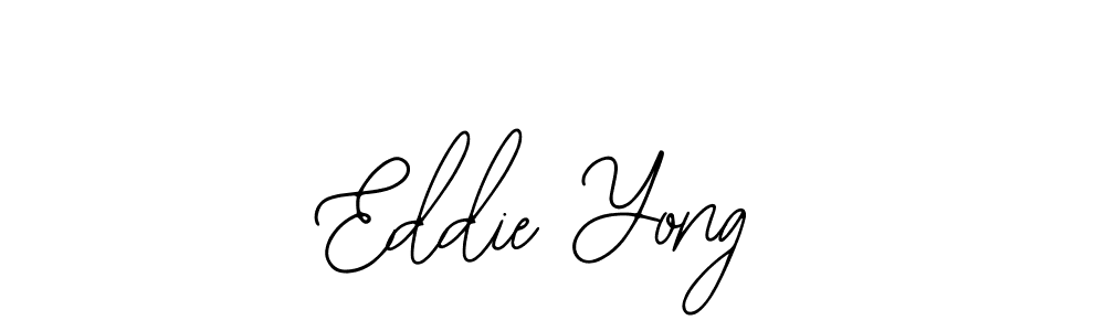 Design your own signature with our free online signature maker. With this signature software, you can create a handwritten (Bearetta-2O07w) signature for name Eddie Yong. Eddie Yong signature style 12 images and pictures png