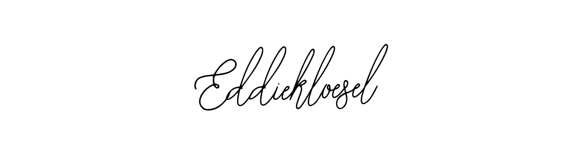 You should practise on your own different ways (Bearetta-2O07w) to write your name (Eddiekloesel) in signature. don't let someone else do it for you. Eddiekloesel signature style 12 images and pictures png