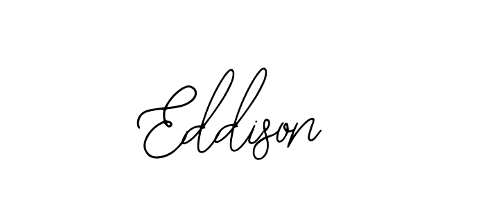 How to Draw Eddison signature style? Bearetta-2O07w is a latest design signature styles for name Eddison. Eddison signature style 12 images and pictures png