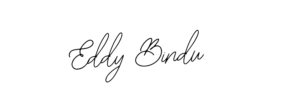 How to make Eddy Bindu name signature. Use Bearetta-2O07w style for creating short signs online. This is the latest handwritten sign. Eddy Bindu signature style 12 images and pictures png