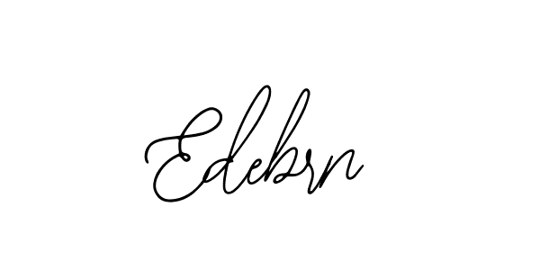 Design your own signature with our free online signature maker. With this signature software, you can create a handwritten (Bearetta-2O07w) signature for name Edebrn. Edebrn signature style 12 images and pictures png