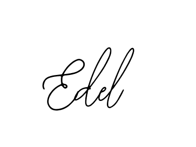 Make a beautiful signature design for name Edel. Use this online signature maker to create a handwritten signature for free. Edel signature style 12 images and pictures png