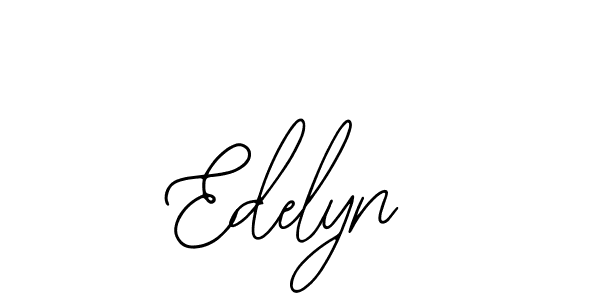 Use a signature maker to create a handwritten signature online. With this signature software, you can design (Bearetta-2O07w) your own signature for name Edelyn. Edelyn signature style 12 images and pictures png
