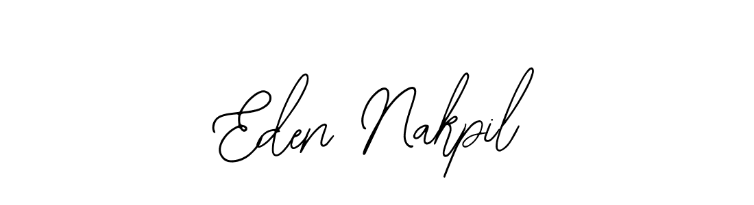 Create a beautiful signature design for name Eden Nakpil. With this signature (Bearetta-2O07w) fonts, you can make a handwritten signature for free. Eden Nakpil signature style 12 images and pictures png
