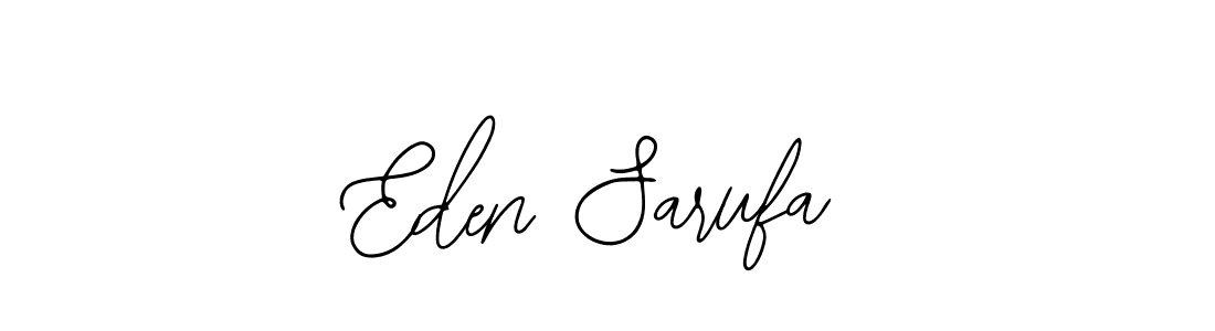Use a signature maker to create a handwritten signature online. With this signature software, you can design (Bearetta-2O07w) your own signature for name Eden Sarufa. Eden Sarufa signature style 12 images and pictures png