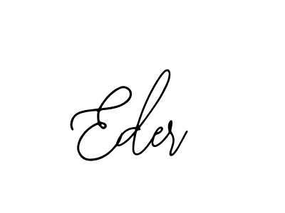 Design your own signature with our free online signature maker. With this signature software, you can create a handwritten (Bearetta-2O07w) signature for name Eder. Eder signature style 12 images and pictures png