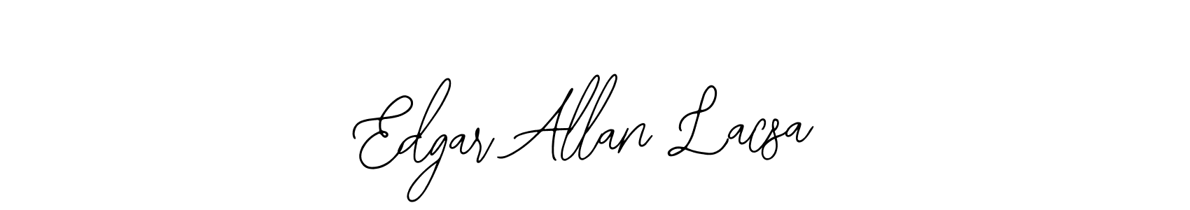 Here are the top 10 professional signature styles for the name Edgar Allan Lacsa. These are the best autograph styles you can use for your name. Edgar Allan Lacsa signature style 12 images and pictures png