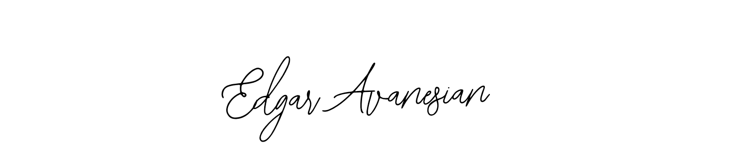 You should practise on your own different ways (Bearetta-2O07w) to write your name (Edgar Avanesian) in signature. don't let someone else do it for you. Edgar Avanesian signature style 12 images and pictures png