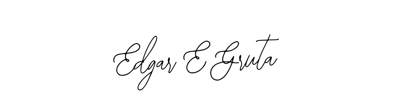 Make a beautiful signature design for name Edgar E Gruta. Use this online signature maker to create a handwritten signature for free. Edgar E Gruta signature style 12 images and pictures png