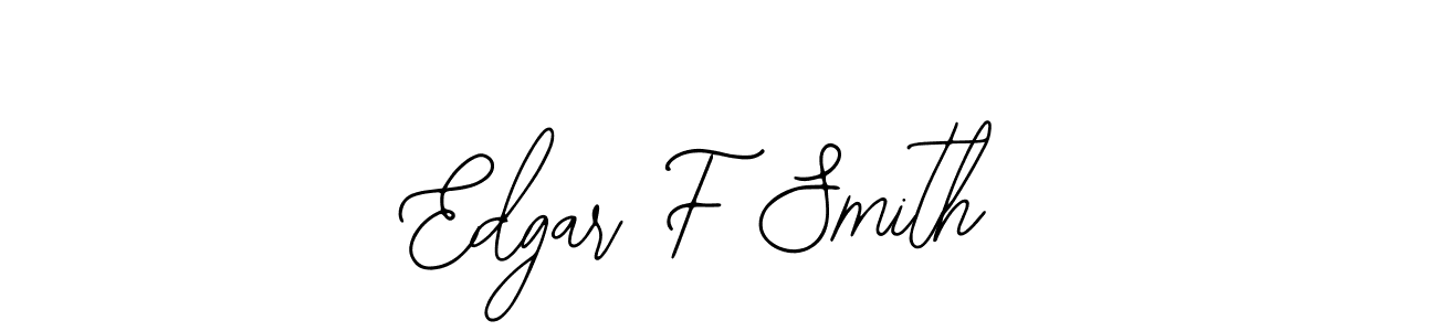 Create a beautiful signature design for name Edgar F Smith. With this signature (Bearetta-2O07w) fonts, you can make a handwritten signature for free. Edgar F Smith signature style 12 images and pictures png