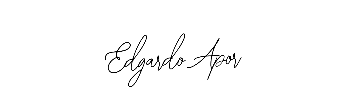 Also we have Edgardo Apor name is the best signature style. Create professional handwritten signature collection using Bearetta-2O07w autograph style. Edgardo Apor signature style 12 images and pictures png