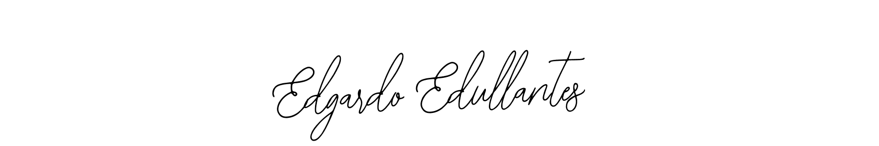 How to make Edgardo Edullantes name signature. Use Bearetta-2O07w style for creating short signs online. This is the latest handwritten sign. Edgardo Edullantes signature style 12 images and pictures png