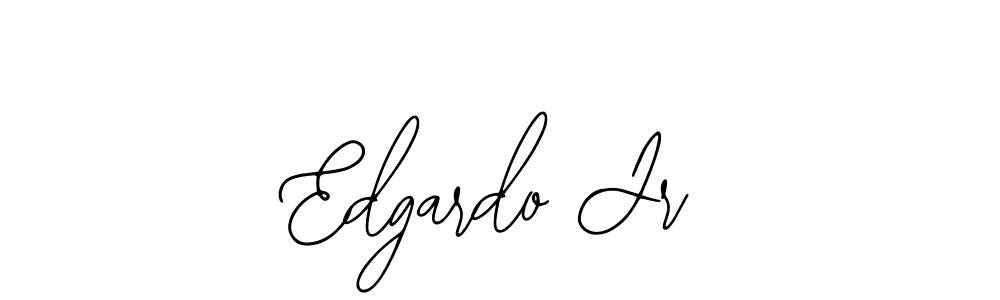 Bearetta-2O07w is a professional signature style that is perfect for those who want to add a touch of class to their signature. It is also a great choice for those who want to make their signature more unique. Get Edgardo Jr name to fancy signature for free. Edgardo Jr signature style 12 images and pictures png