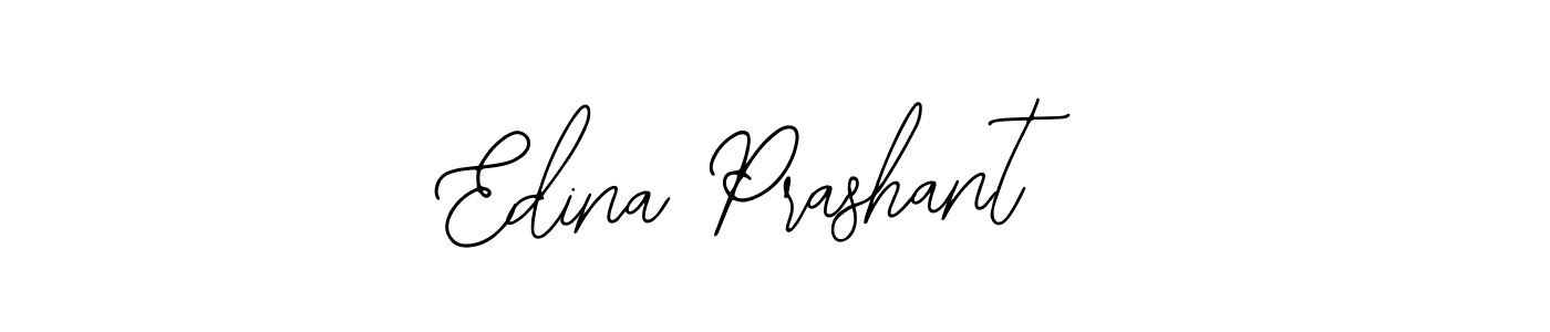 Make a beautiful signature design for name Edina Prashant. With this signature (Bearetta-2O07w) style, you can create a handwritten signature for free. Edina Prashant signature style 12 images and pictures png