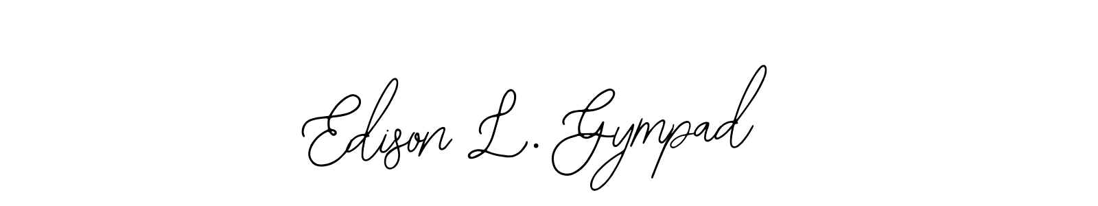 This is the best signature style for the Edison L. Gympad name. Also you like these signature font (Bearetta-2O07w). Mix name signature. Edison L. Gympad signature style 12 images and pictures png