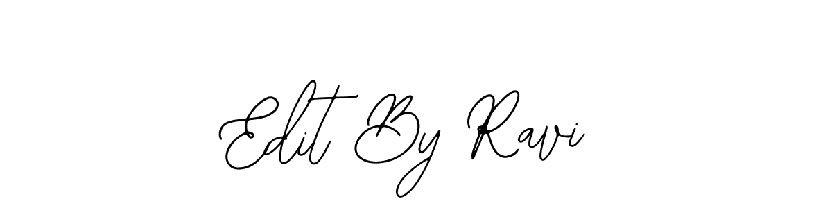 Create a beautiful signature design for name Edit By Ravi. With this signature (Bearetta-2O07w) fonts, you can make a handwritten signature for free. Edit By Ravi signature style 12 images and pictures png