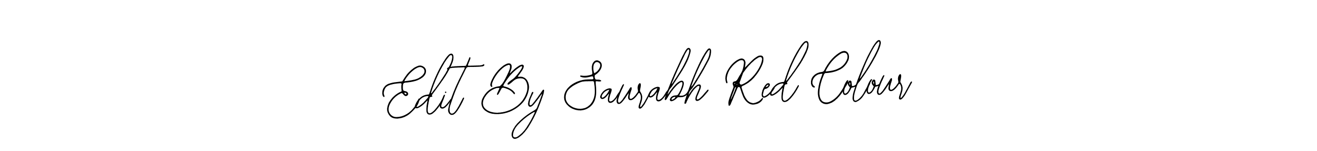 Make a beautiful signature design for name Edit By Saurabh Red Colour. With this signature (Bearetta-2O07w) style, you can create a handwritten signature for free. Edit By Saurabh Red Colour signature style 12 images and pictures png