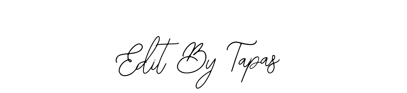 Use a signature maker to create a handwritten signature online. With this signature software, you can design (Bearetta-2O07w) your own signature for name Edit By Tapas. Edit By Tapas signature style 12 images and pictures png