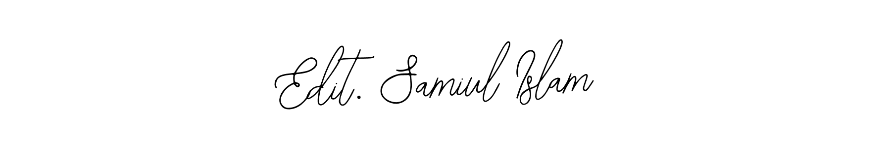 Best and Professional Signature Style for Edit. Samiul Islam. Bearetta-2O07w Best Signature Style Collection. Edit. Samiul Islam signature style 12 images and pictures png